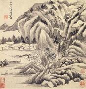 Dong Qichang Emulation of the Ancient Landscape Painting Album